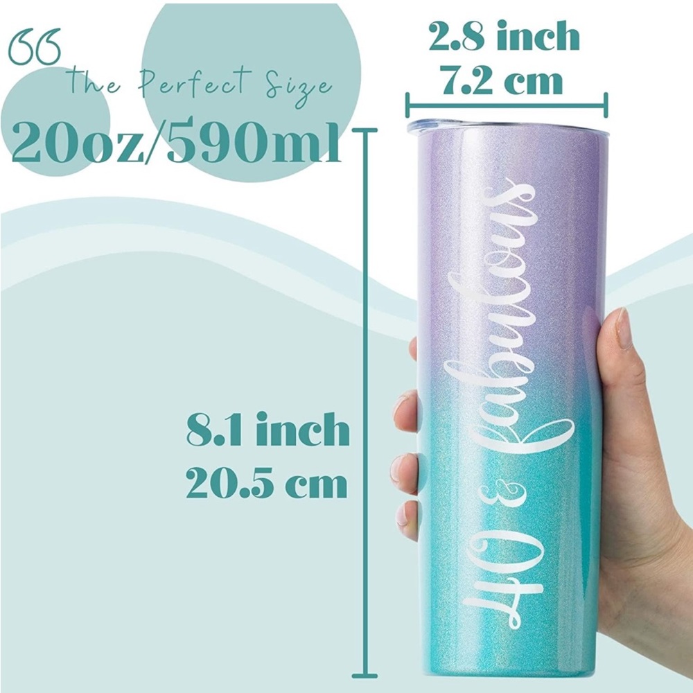 40 & Fabulous tumbler - Picture 3 of 6